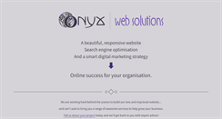 Desktop Screenshot of onyxwebsolutions.com.au